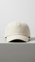 Fitted cap de algodón egipcio peinado